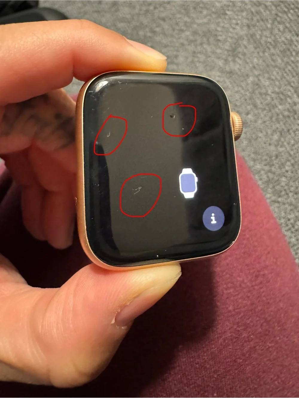 Apple Watch Rose Gold  SE 44mm